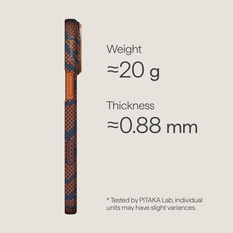 Карбонов Калъф с MagSafe Pitaka Edge Breath of Veins за iPhone 17 Pro Max – Burning Orange - Смарт джаджи Карбонов Калъф с MagSafe Pitaka Edge Breath of Veins за iPhone 17 Pro Max – Burning Orange -