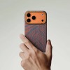 Карбонов Калъф с MagSafe Pitaka Edge Breath of Veins за iPhone 17 Pro Max – Burning Orange - Смарт джаджи Карбонов Калъф с MagSafe Pitaka Edge Breath of Veins за iPhone 17 Pro Max – Burning Orange -