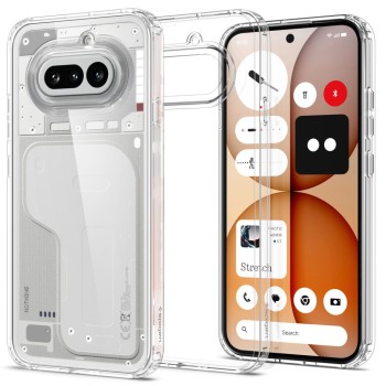 Прозрачен Кейс Spigen Ultra Hybrid за Nothing Phone 4a – Crystal Clear