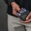 Карбонов Портфейл за Карти с RFID Защита Tech-Protect Thorn – Carbon Black -
