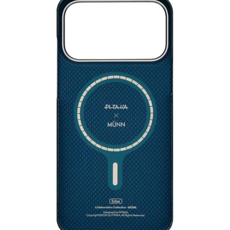 Magsafe Калъф за iPhone 17 Pro Max, Pitaka Edge Flora in Grid Case Forest Dawn - Samsung S Magsafe Калъф за iPhone 17 Pro Max, Pitaka Edge Flora in Grid Case Forest Dawn - Magsafe Калъф за iPhone 17 Pro Max Pitaka Edge