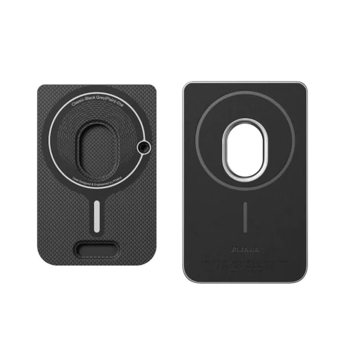 Кевларен MagSafe Джоб и Зарядно за Plaud Note Pitaka MagMod Set – Black/Grey -