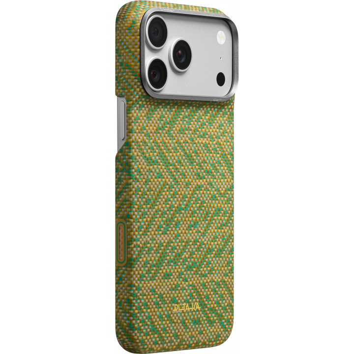 Карбонов Калъф с MagSafe Pitaka Edge Case Wind Over Wheat за iPhone 18 Pro Max / 17 Pro Max – Moonrise 02 -