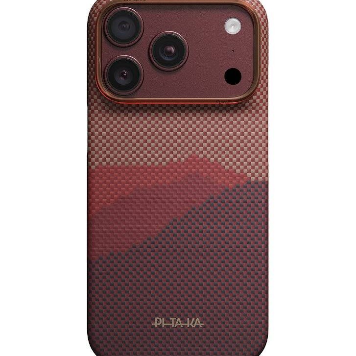 Карбонов Калъф с MagSafe Pitaka Edge Case Over the Horizon 2.0 за iPhone 18 Pro Max / 17 Pro Max – Autumn Dusk-03 - Смарт джаджи Карбонов Калъф с MagSafe Pitaka Edge Case Over the Horizon 2.0 за iPhone 18 Pro Max / 17 Pro Max – Autumn Dusk-03 -