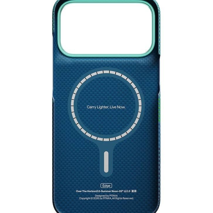Magsafe Калъф за iPhone 18 Pro / 17 Pro , Pitaka Edge Case Over the Horizon2.0 Summer Noon-02 - Смарт джаджи Magsafe Калъф за iPhone 18 Pro / 17 Pro , Pitaka Edge Case Over the Horizon2.0 Summer Noon-02 -