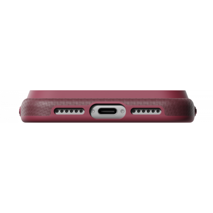 Карбонов Калъф с MagSafe Pitaka Summa Case за iPhone 18 Pro Max – Burgundy (Argyle) 03 - Смарт джаджи Карбонов Калъф с MagSafe Pitaka Summa Case за iPhone 18 Pro Max – Burgundy (Argyle) 03 -