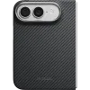 Карбонов Калъф с MagSafe Pitaka Edge Case Over the Horizon 2.0 за iPhone Duo – Black/Grey - Смарт джаджи Карбонов Калъф с MagSafe Pitaka Edge Case Over the Horizon 2.0 за iPhone Duo – Black/Grey -
