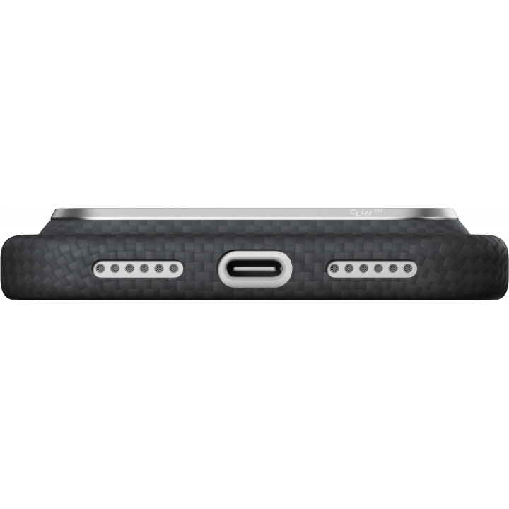 Карбонов Калъф с MagSafe Pitaka Edge Case за iPhone 18 Pro Max – Lava Black -