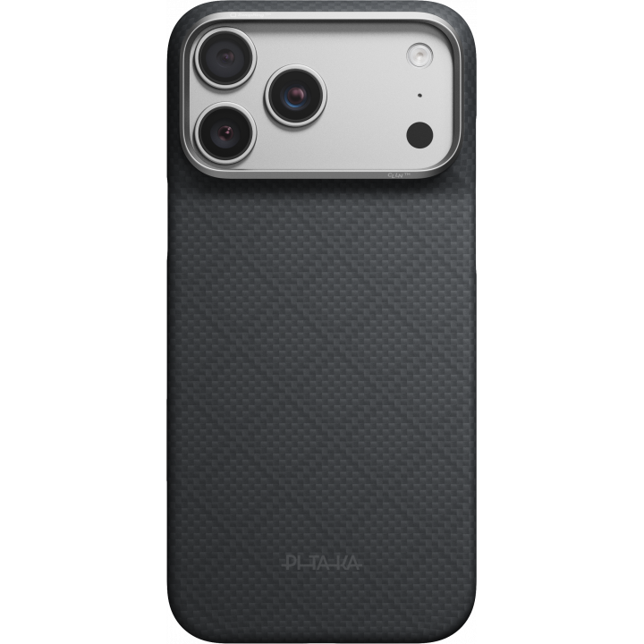 Карбонов Калъф с MagSafe Pitaka Edge Case за iPhone 18 Pro Max – Lava Black -