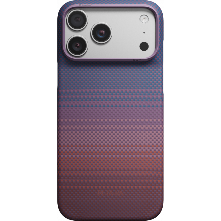 Карбонов Калъф с MagSafe Pitaka Edge Case Over the Horizon 2.0 за iPhone 18 Pro Max – 1001 Nights / Twilight 03 -
