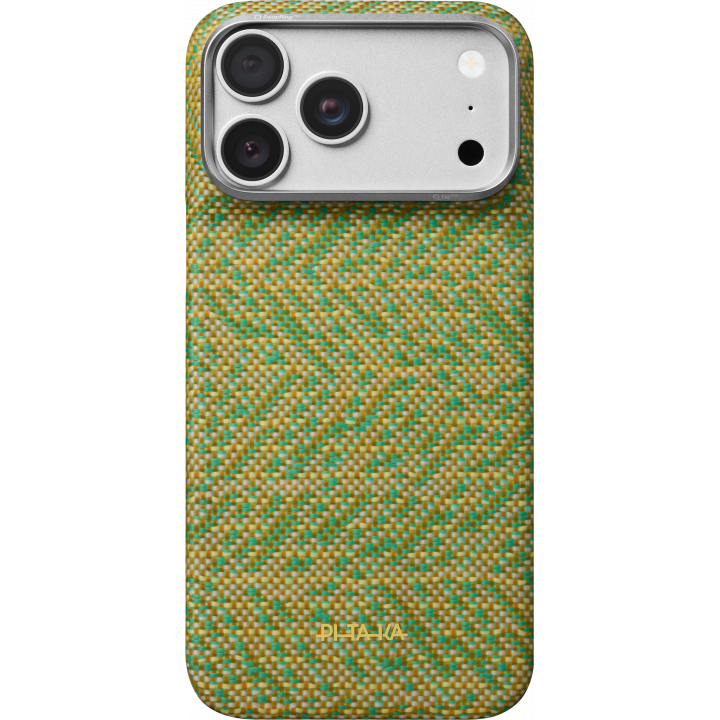 Карбонов Калъф с MagSafe Pitaka Edge Case Wind Over Wheat за iPhone 18 Pro Max / 17 Pro Max – Moonrise 02 -