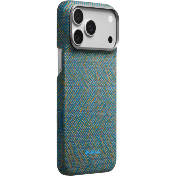 Карбонов Калъф с MagSafe Pitaka Edge Case Wind Over Wheat за iPhone 18 Pro Max / 17 Pro Max – Berlin Nocturne 03