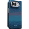 Карбонов Калъф с MagSafe Pitaka Edge Case Over the Horizon 2.0 за iPhone Duo – Moonrise -