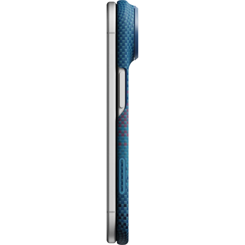 Карбонов Калъф с MagSafe Pitaka Edge Case Over the Horizon 2.0 за iPhone Duo – Moonrise -