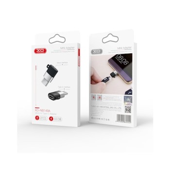 Преходник от Micro USB към Type-C, XO NB149-A