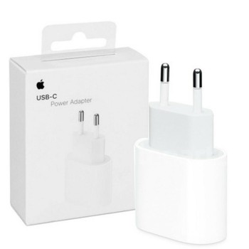 Зарядно за iPhone USB-C, APPLE 220v Power Delivery Charger 20w