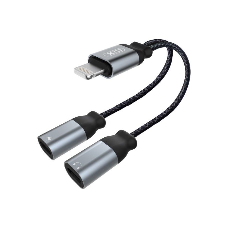 Преходник от Lightning към 2 x Lightning, XO NB-R160A - Преходник от Lightning към 2 x Lightning, XO NB-R160A