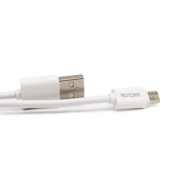 Кабел USB - Micro USB, NORDIC, 2.1A, 1м
