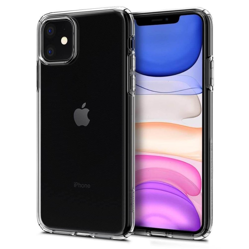 Противоударен Калъф SPIGEN Liquid Crystal за iPhone 11 - iPhone 11 Противоударен Калъф SPIGEN Liquid Crystal за iPhone 11 - Противоударен Калъф SPIGEN Liquid Crystal за iPhone 11