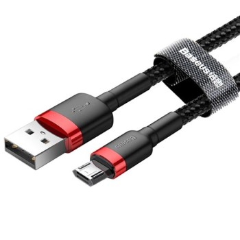 Кабел USB - Micro USB, Baseus,2.4A, 1м