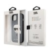 Karl Lagerfeld Saffiano Karl Head Leather Case - дизайнерски кожен кейс за iPhone 13 Pro - iPhone 13/13 Pro Karl Lagerfeld Saffiano Karl Head Leather Case - дизайнерски кожен кейс за iPhone 13 Pro - Karl Lagerfeld Saffiano Karl Head Leather Case - дизайнерски кож