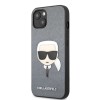 Karl Lagerfeld Saffiano Karl Head Leather Case - дизайнерски кожен кейс за iPhone 13 Pro - iPhone 13/13 Pro Karl Lagerfeld Saffiano Karl Head Leather Case - дизайнерски кожен кейс за iPhone 13 Pro - Karl Lagerfeld Saffiano Karl Head Leather Case - дизайнерски кож
