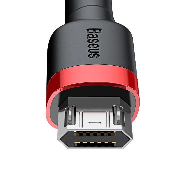 Кабел USB - Micro USB, Baseus,2.4A, 1м - Кабел USB - Micro USB Кабел USB - Micro USB, Baseus,2.4A, 1м - Кабел USB - Micro USB, Baseus,2.4A, 1м