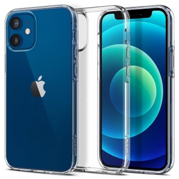 Противоударен Калъф SPIGEN Liquid Crystal за iPhone 12 Mini