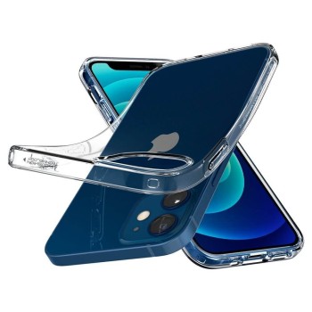 Противоударен Калъф SPIGEN Liquid Crystal за iPhone 12 Mini