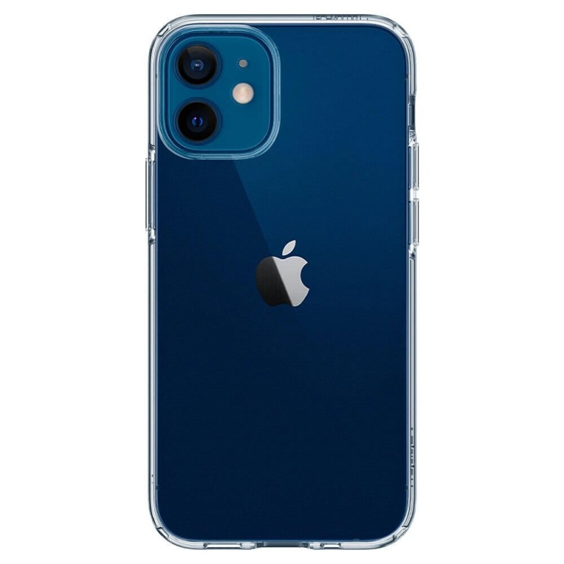 Противоударен Калъф SPIGEN Liquid Crystal за iPhone 12 Mini - iPhone 12 Mini Противоударен Калъф SPIGEN Liquid Crystal за iPhone 12 Mini - Противоударен Калъф SPIGEN Liquid Crystal за iPhone 12 Mini