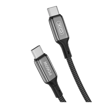 Кабел Type-C - Type-C, XO, 1m, 60W