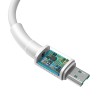 Кабел USB - Micro USB,Baseus, 2.4A, 1м - Кабел USB - Micro USB Кабел USB - Micro USB,Baseus, 2.4A, 1м - Кабел USB - Micro USB,Baseus, 2.4A, 1м