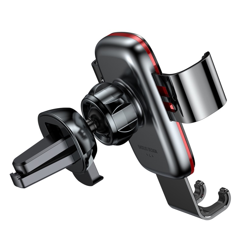 BASEUS Холдер Metal Age Gravity Car Mount с прикрепящ механизъм - Стойка за кола BASEUS Холдер Metal Age Gravity Car Mount с прикрепящ механизъм - BASEUS Холдер Metal Age Gravity Car Mount с прикрепящ механизъм