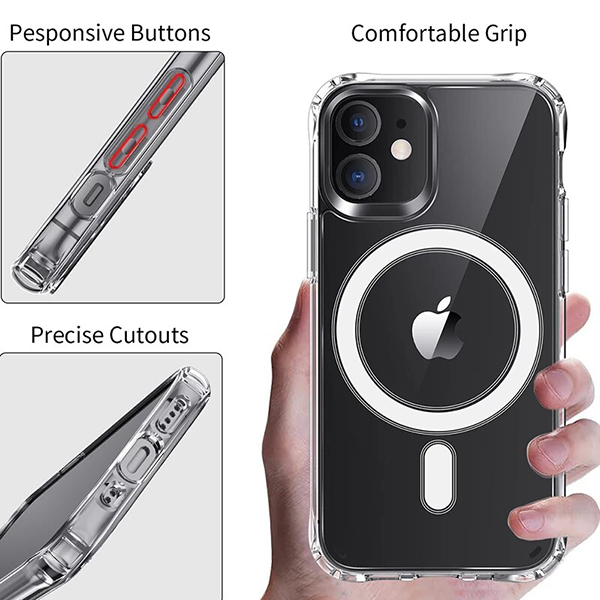 Калъф Clear Case MagSafe за Apple iPhone 13 mini - Калъф Clear Case MagSafe за Apple iPhone 13 mini