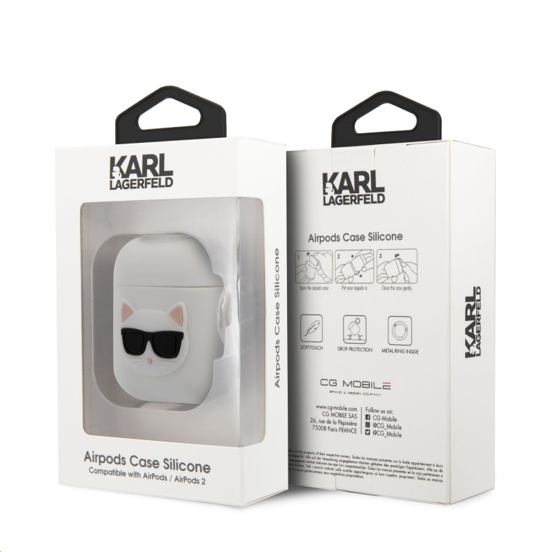 Калъф за APPLE Airpods, KARL LAGERFELD Silicone Iconic Case - Калъфи AirPods Калъф за APPLE Airpods, KARL LAGERFELD Silicone Iconic Case - Калъф за APPLE Airpods, KARL LAGERFELD Silicone Iconic Case