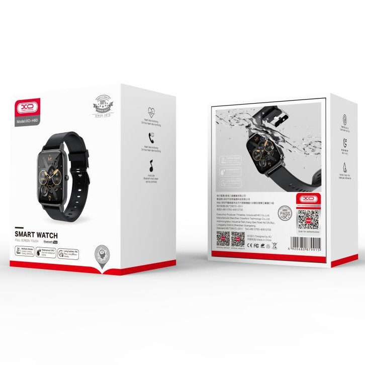 Смарт часовник XO Smart Sport Watch H80 - Смарт часовници Смарт часовник XO Smart Sport Watch H80 - Смарт часовник XO Smart Sport Watch H80