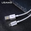 Кабел USB - Micro USB, USAMS, 2A, 1м, - Кабел USB - Micro USB, USAMS, 2A, 1м