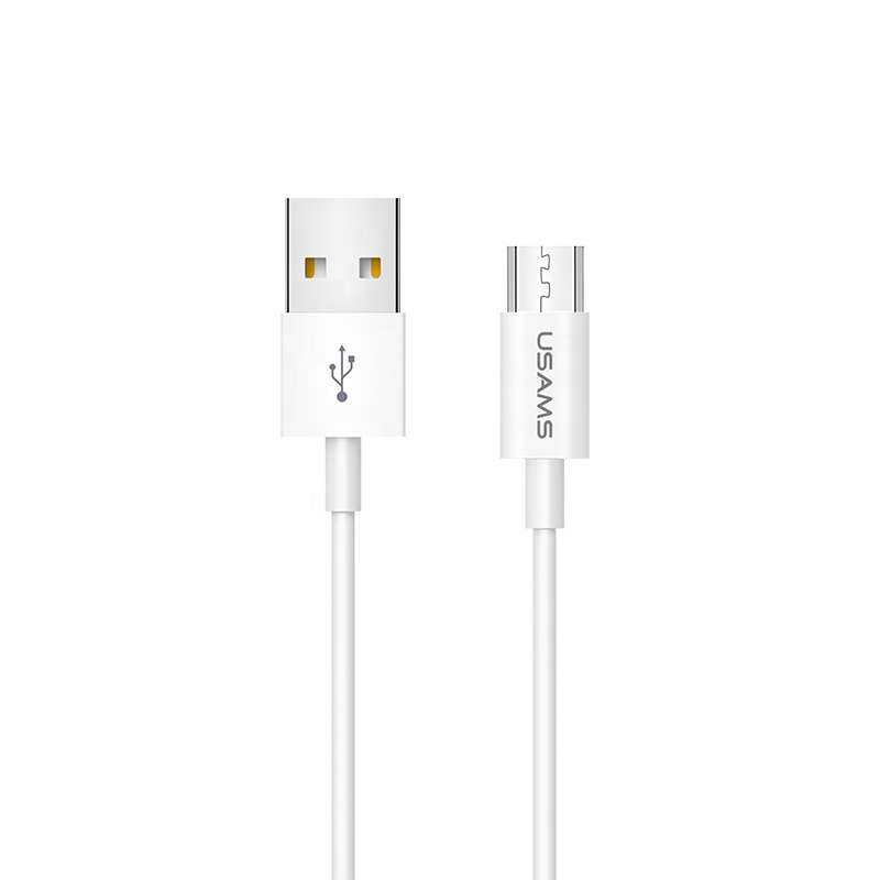 Кабел USB - Micro USB, USAMS, 2A, 1м, - Кабел USB - Micro USB, USAMS, 2A, 1м