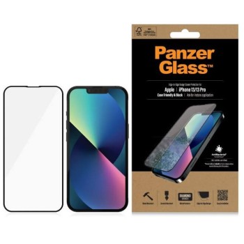Стъклен протектор за iPhone 13 Pro Max, PANZERGlass Antibacterial Стъклен протектор за iPhone 13 Pro Max, PANZERGlass Antibacterial