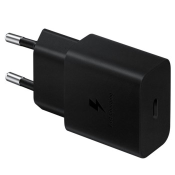Оригинално Зарядно за Samsung 220v -Fast Charger USB-C 15W Black
