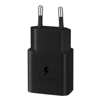Оригинално Зарядно за Samsung 220v -Fast Charger USB-C 15W Black