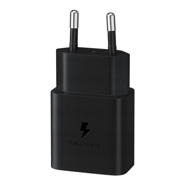 Оригинално Зарядно за Samsung 220v -Fast Charger USB-C 15W Black - Зарядно за стена Оригинално Зарядно за Samsung 220v -Fast Charger USB-C 15W Black - Оригинално Зарядно за Samsung 220v -Fast Charger USB-C 15W Black