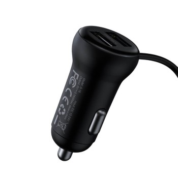 Baseus T-Typed S-16 Wireless MP3 Car Charger - блутут MP3 плеър и зарядно за кола за мобилни устройства Baseus T-Typed S-16 Wireless MP3 Car Charger - блутут MP3 плеър и зарядно за кола за мобилни устройства