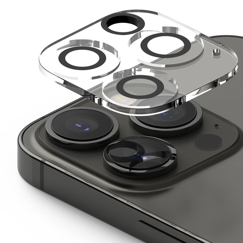Комплект стъклени протектори за камера Ringke Protector, за iPhone 13 Pro / 13 Pro Max, 2 броя - iPhone 13/13Pro Комплект стъклени протектори за камера Ringke Protector, за iPhone 13 Pro / 13 Pro Max, 2 броя - Комплект стъклени протектори за камера Ringke Protector, за iPho
