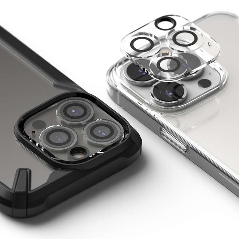 Комплект стъклени протектори за камера Ringke Protector, за iPhone 13 Pro / 13 Pro Max, 2 броя - iPhone 13/13Pro Комплект стъклени протектори за камера Ringke Protector, за iPhone 13 Pro / 13 Pro Max, 2 броя - Комплект стъклени протектори за камера Ringke Protector, за iPho