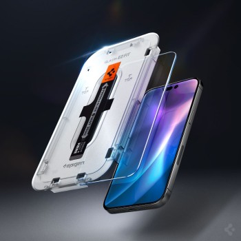 Стъклен Протектор SPIGEN с апарати за монтаж iPhone 14 Pro Max (2 броя) Стъклен Протектор SPIGEN с апарати за монтаж iPhone 14 Pro Max (2 броя)
