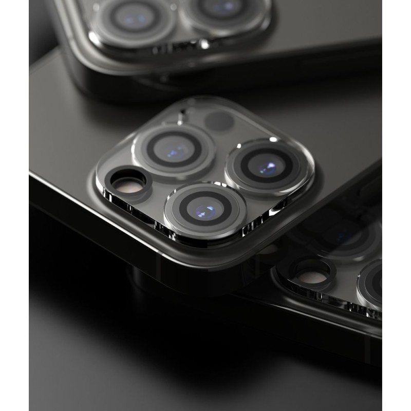 Комплект стъклени протектори за камера Ringke Protector, за iPhone 13 Pro / 13 Pro Max, 2 броя - iPhone 13/13Pro Комплект стъклени протектори за камера Ringke Protector, за iPhone 13 Pro / 13 Pro Max, 2 броя - Комплект стъклени протектори за камера Ringke Protector, за iPho