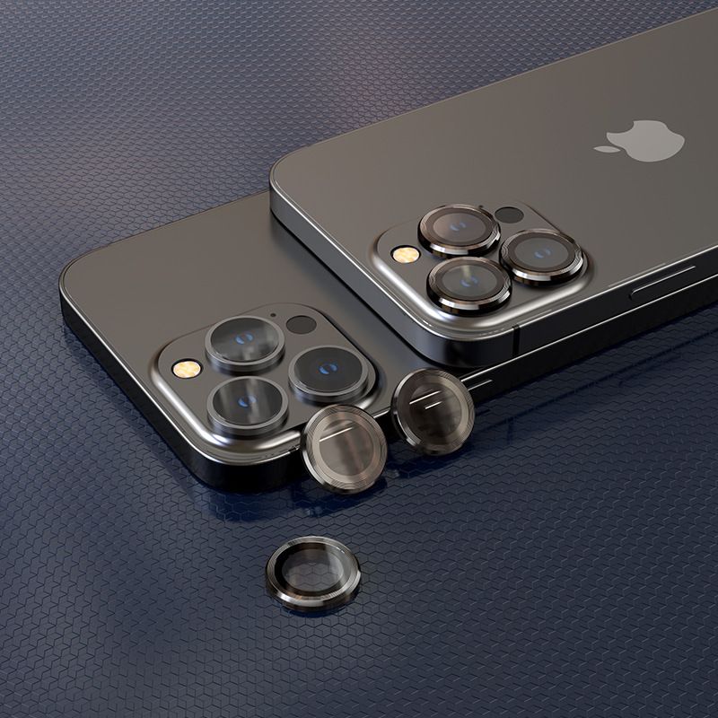 Протектор за Камерата на iPhone 13 Pro/13 Pro Max, HOFI Cam Glass, Черен - iPhone 13/13Pro Протектор за Камерата на iPhone 13 Pro/13 Pro Max, HOFI Cam Glass, Черен - Протектор за Камерата на iPhone 13 Pro/13 Pro Max, HOFI Cam Glas