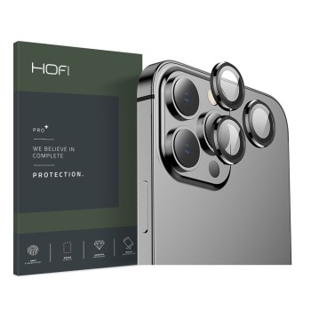 Протектор за Камерата на iPhone 13 Pro/13 Pro Max, HOFI Cam Glass, Черен Протектор за Камерата на iPhone 13 Pro/13 Pro Max, HOFI Cam Glass, Черен