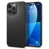 Противоударен Калъф за Spigen Thin Fit iPhone 14 Pro Max Black - iPhone 14 Pro Max Противоударен Калъф за Spigen Thin Fit iPhone 14 Pro Max Black - Противоударен Калъф за Spigen Thin Fit iPhone 14 Pro Max Black